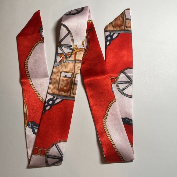 Thin Purse Scarf / Hairband / Scarf - #314 / 5 for $70 - Picture 2 of 5